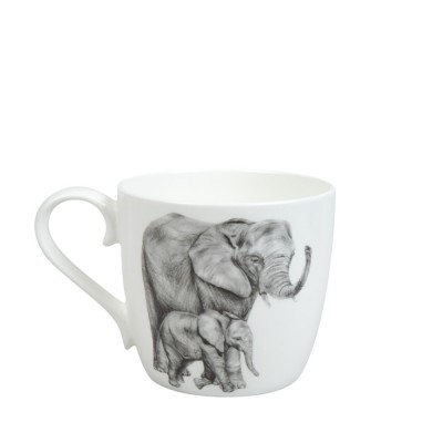 Konitz Κούπα Πορσελάνης, Amazing Animals «Elephants» by Vanessa Kahl 43cl Konitz Κούπα Πορσελάνης, Amazing Animals «Elephants» by Vanessa Kahl 43cl