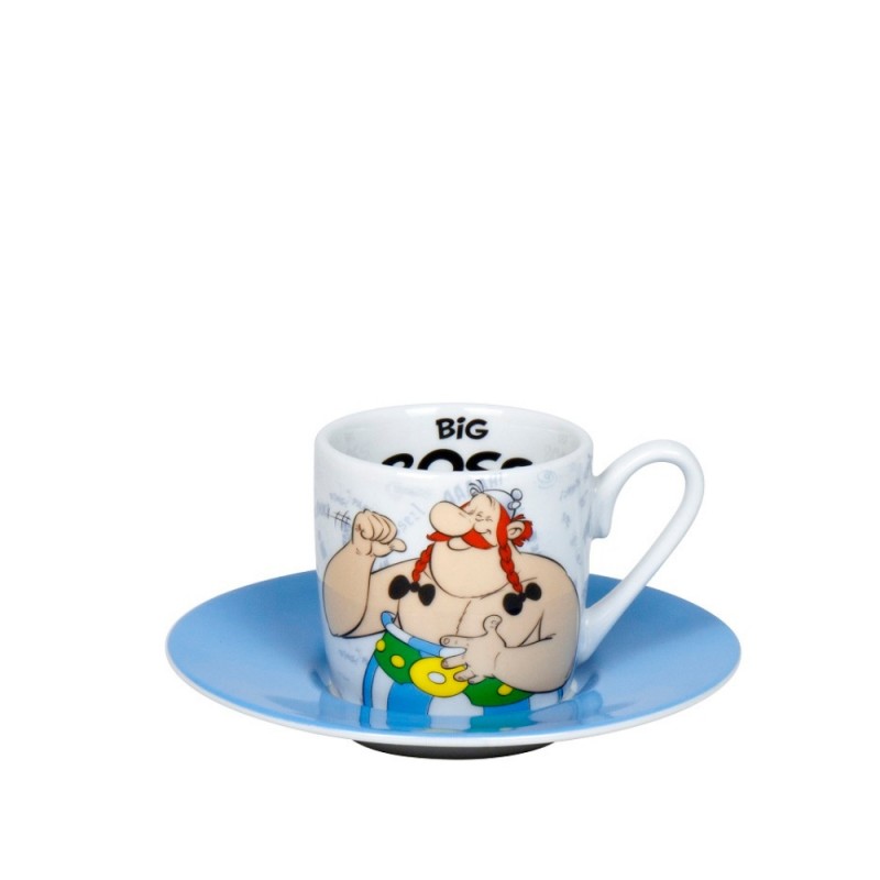 Konitz Φλυτζάνι Espresso Πορσελάνης, Heroes&Tales , Asterix Φλυτζάνι Espresso – «Big Boss» 85ml Konitz Φλυτζάνι Espresso Πορσελάνης, Heroes&Tales , Asterix Φλυτζάνι Espresso – «Big Boss» 85ml