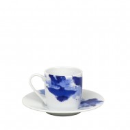 Konitz Φλυτζάνι Espresso Πορσελάνης,Design–«Seeing Blue»,85ml Konitz Φλυτζάνι Espresso Πορσελάνης,Design–«Seeing Blue»,85ml