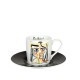 Konitz Φλυτζάνι Espresso Πορσελάνης, Art&Music «Jacque-Line With Hat» 85ml Konitz Φλυτζάνι Espresso Πορσελάνης, Art&Music «Jacque-Line With Hat» 85ml
