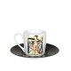 Konitz Φλυτζάνι Espresso Πορσελάνης, Art&Music «Jacque-Line With Hat» 85ml Konitz Φλυτζάνι Espresso Πορσελάνης, Art&Music «Jacque-Line With Hat» 85ml