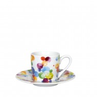 Konitz Φλυτζάνι Espresso Πορσελάνης,Design–«Colourful Cast Bubbles»,85ml Konitz Φλυτζάνι Espresso Πορσελάνης,Design–«Colourful Cast Bubbles»,85ml