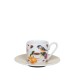 Konitz Coffee Tea & Chocolate Φλυτζάνι Espresso Coffee Birds Πορσελάνης 85ml