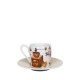 Konitz Coffee Tea & Chocolate Φλυτζάνι Espresso Coffee Birds Πορσελάνης 85ml
