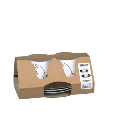 Konitz Σετ 2 Φλυτζάνια Espresso Picasso–La Colombe De La Paix 85ml Konitz Σετ 2 Φλυτζάνια Espresso Picasso–La Colombe De La Paix 85ml