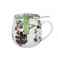 Konitz Κούπα Πορσελάνης με Φίλτρο και Καπάκι Coffee, Tea & Chocolate «My Favourite Tea-Fruits-Tea For You» 420ml Konitz Κούπα Πορσελάνης με Φίλτρο και Καπάκι Coffee, Tea & Chocolate «My Favourite Tea-Fruits-Tea For You» 420ml