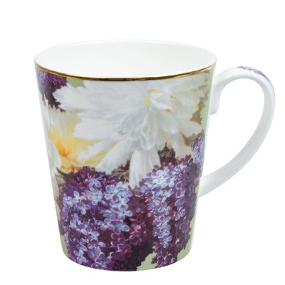 Konitz Κούπα Πορσελάνης, Art&Music, Floorish Lilac 600ml