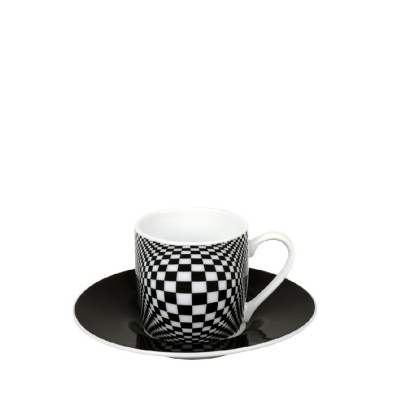 Konitz Φλυτζάνια Espresso Σετ 4τμχ Coffee, Tea & Chocolate-«Optical Ιllussions» ,85ml Konitz Φλυτζάνια Espresso Σετ 4τμχ Coffee, Tea & Chocolate-«Optical Ιllussions» ,85ml