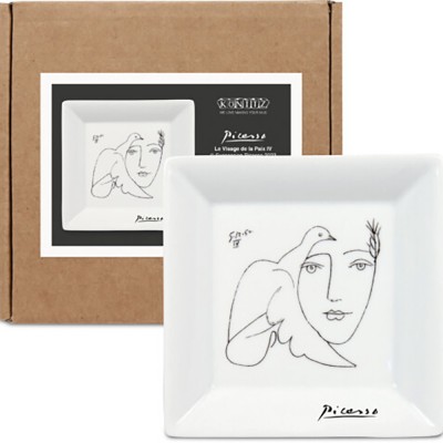 Konitz Πιάτο Πορσελάνης, Art&Music «Le Visage» 13,2x26εκ Konitz Πιάτο Πορσελάνης, Art&Music «Le Visage» 13,2x26εκ