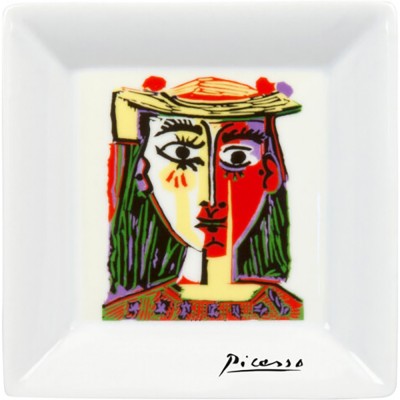 Konitz Πιάτο Πορσελάνης, Art&Music «Femme Au Chapeau»  13,2x26εκ Konitz Πιάτο Πορσελάνης, Art&Music «Femme Au Chapeau»  13,2x26εκ