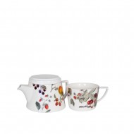 Konitz Tea For Me Σετ 2 σε 1 Τσαγιέρα και Κούπα Fruits Πορσελάνης 650ml & 350ml Konitz Tea For Me Σετ 2 σε 1 Τσαγιέρα και Κούπα Fruits Πορσελάνης 650ml & 350ml
