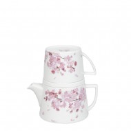 Konitz Σετ 2σε1 Τσαγιέρα και Κούπα, Art&Music,Tea for Me -Cherry Blossom 650+350ml Konitz Σετ 2σε1 Τσαγιέρα και Κούπα, Art&Music,Tea for Me -Cherry Blossom 650+350ml