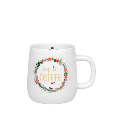 Konitz Κούπα Καφέ Coffee Tea & Chocolate Πορσελάνης 395ml