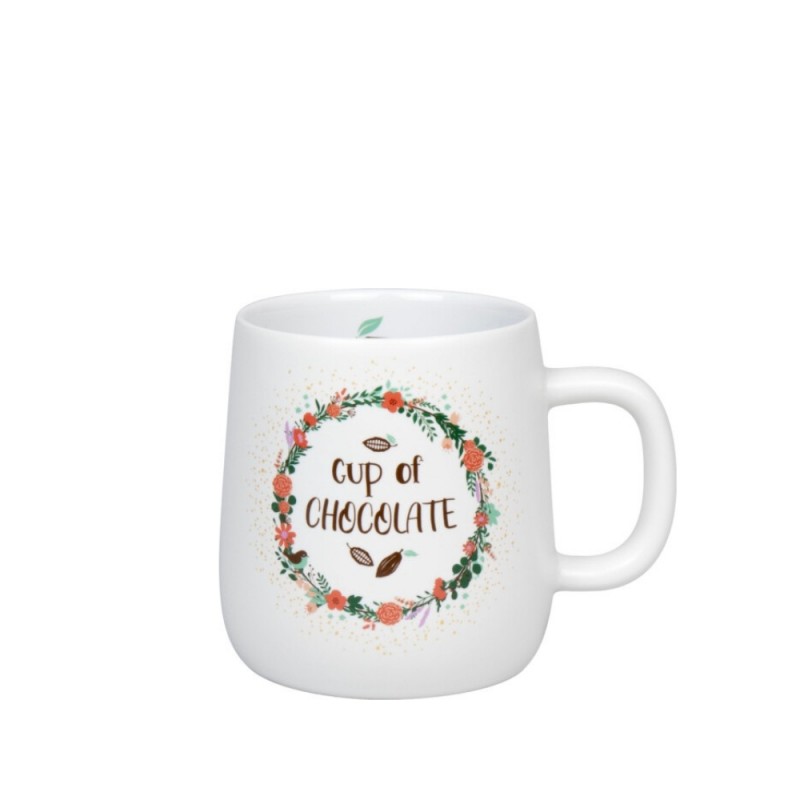 Konitz Κούπα Cup Of Chocolate Coffee Tea & Chocolate Πορσελάνης 395ml Konitz Κούπα Cup Of Chocolate Coffee Tea & Chocolate Πορσελάνης 395ml