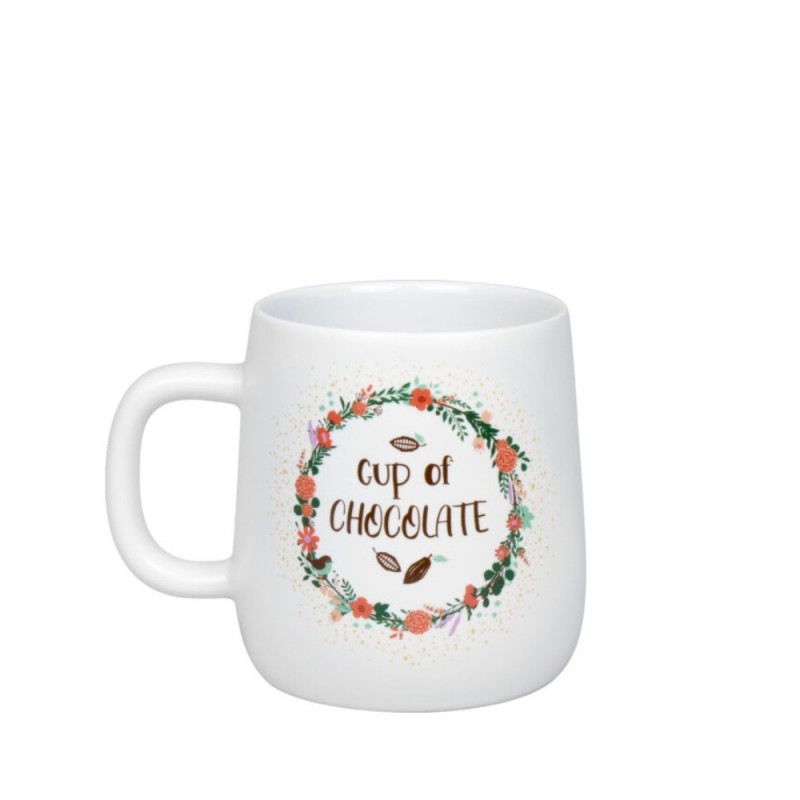 Konitz Κούπα Cup Of Chocolate Coffee Tea & Chocolate Πορσελάνης 395ml Konitz Κούπα Cup Of Chocolate Coffee Tea & Chocolate Πορσελάνης 395ml