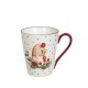 Konitz Σετ 4 Κούπες Πορσελάνης, Winter & Christmas «Gnomes» 45cl Konitz Σετ 4 Κούπες Πορσελάνης, Winter & Christmas «Gnomes» 45cl