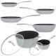 Laura Ashley Kitchenware Σετ 6τμχ., Μαγειρικών Σκευών Από Σφυρήλατο Αλουμίνιο, Dark Dove Grey Laura Ashley Kitchenware Σετ 6τμχ., Μαγειρικών Σκευών Από Σφυρήλατο Αλουμίνιο, Dark Dove Grey