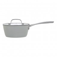 Laura Ashley Kitchenware Κατσαρόλα Γάλακτος Με Γυάλινο Καπάκι από Σφυρήλατο Αλουμίνιο, Πράσινο-Sage Leaf 18εκ Laura Ashley Kitchenware Κατσαρόλα Γάλακτος Με Γυάλινο Καπάκι από Σφυρήλατο Αλουμίνιο, Πράσινο-Sage Leaf 18εκ
