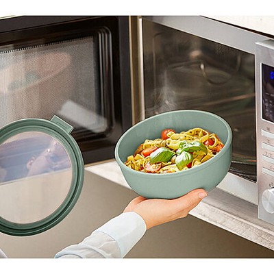 Mepal Φαγητοδοχείo Cirqula Round, Nordig Black 3000ml Mepal Φαγητοδοχείo Cirqula Round, Nordig Black 3000ml