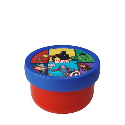 Mepal Φαγητοδοχείο για Σνακ Avengers με Πηρουνάκι Campus ,300ml Mepal Φαγητοδοχείο για Σνακ Avengers με Πηρουνάκι Campus ,300ml