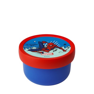 Mepal Φαγητοδοχείο για Σνακ Spiderman με Πηρουνάκι Campus ,300ml Mepal Φαγητοδοχείο για Σνακ Spiderman με Πηρουνάκι Campus ,300ml