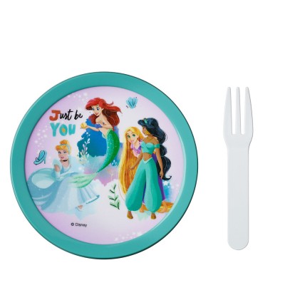 Mepal Φαγητοδοχείο για Σνακ Disney Princess με Πηρουνάκι Campus ,300ml Mepal Φαγητοδοχείο για Σνακ Disney Princess με Πηρουνάκι Campus ,300ml