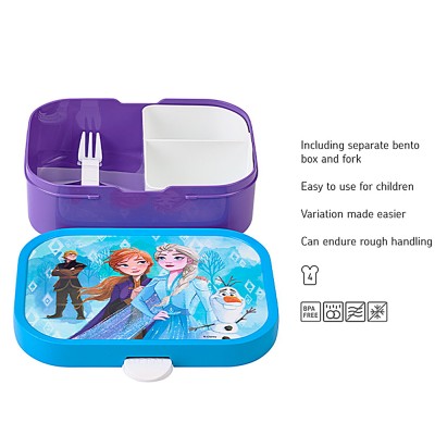 Mepal Φαγητοδοχείο με Θέσεις Frozen και Πηρουνάκι Campus ,750ml Mepal Φαγητοδοχείο με Θέσεις Frozen και Πηρουνάκι Campus ,750ml