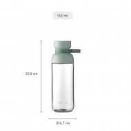 Mepal Μπουκάλι για Νερό Vita Nordic Black,500ml Mepal Μπουκάλι για Νερό Vita Nordic Black,500ml