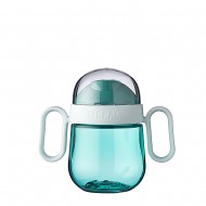 Mepal Εκπαιδευτικό Ποτήρι με Λαβές Sippy Cup Mio, Deep Turquoise 200ml Mepal Εκπαιδευτικό Ποτήρι με Λαβές Sippy Cup Mio, Deep Turquoise 200ml