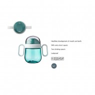 Mepal Εκπαιδευτικό Ποτήρι με Λαβές Sippy Cup Mio, Deep Turquoise 200ml Mepal Εκπαιδευτικό Ποτήρι με Λαβές Sippy Cup Mio, Deep Turquoise 200ml
