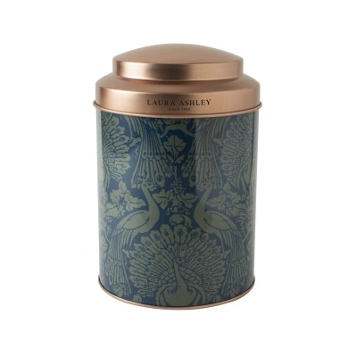 Laura Ashley Κουτί Μεταλλικό Αποθήκευσης Peacock Tin Box 12x18εκ Laura Ashley Κουτί Μεταλλικό Αποθήκευσης Peacock Tin Box 12x18εκ