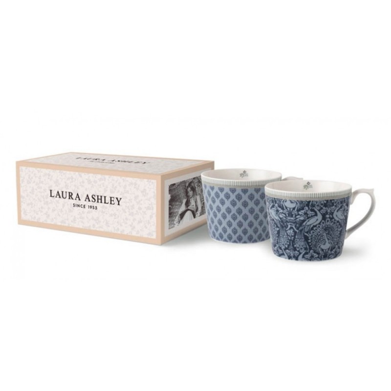 Laura Ashley Κούπες Πορσελάνης  Σετ 2τμχ Tea Collectables 30cl