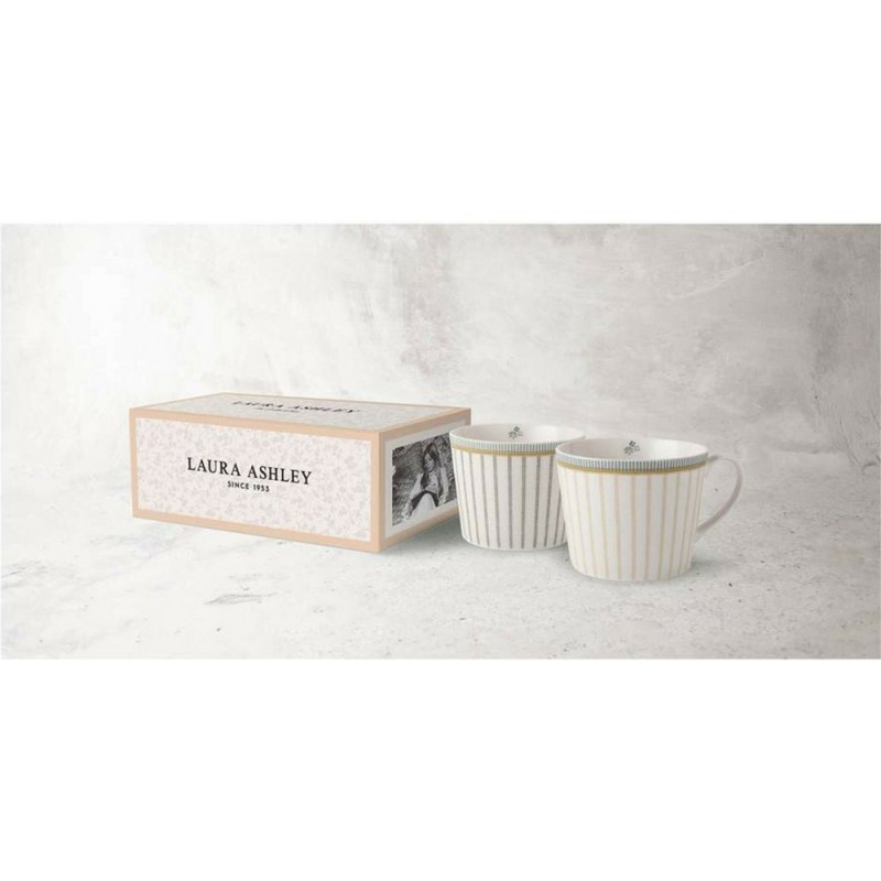 Laura Ashley Κούπες Πορσελάνης Σετ 2τμχ Tea Collectables 30cl