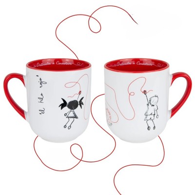 Pepita Viajera Κούπα Με 1 Αγόρι Και 1 Κορίτσι, Legend Of The Red Thread 300ml Pepita Viajera Κούπα Με 1 Αγόρι Και 1 Κορίτσι, Legend Of The Red Thread 300ml