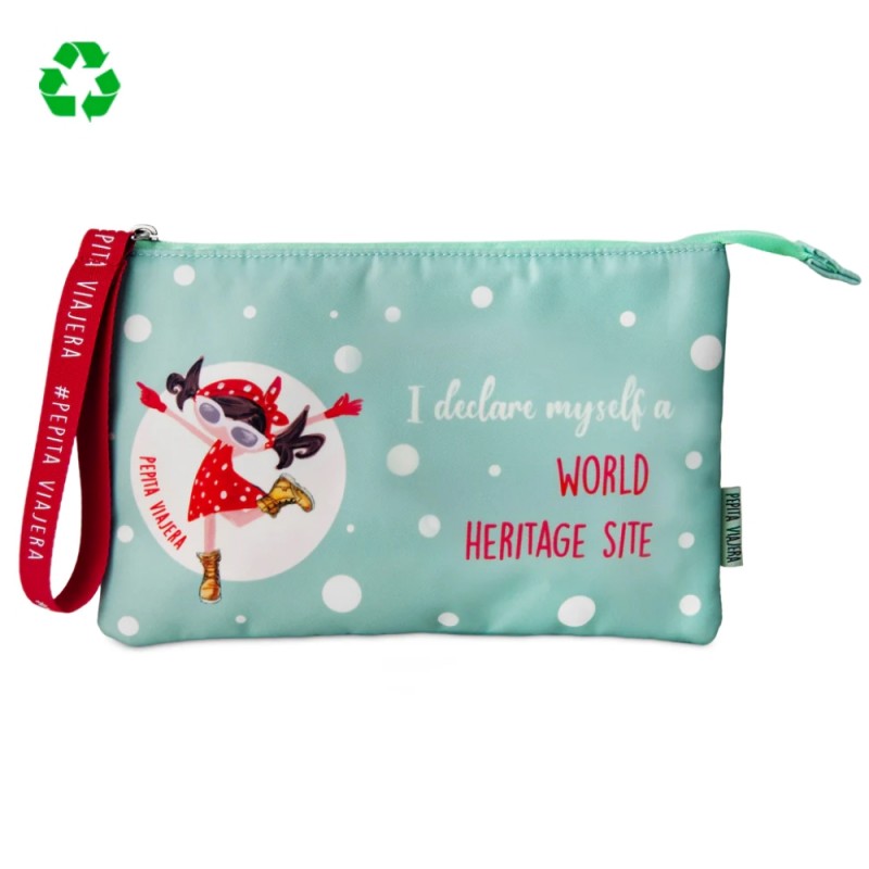 Pepita Viajera Νεσεσέρ Κασετίνα με 3 Χώρους Essential Collection World Heritage Collection 15x23x5εκ