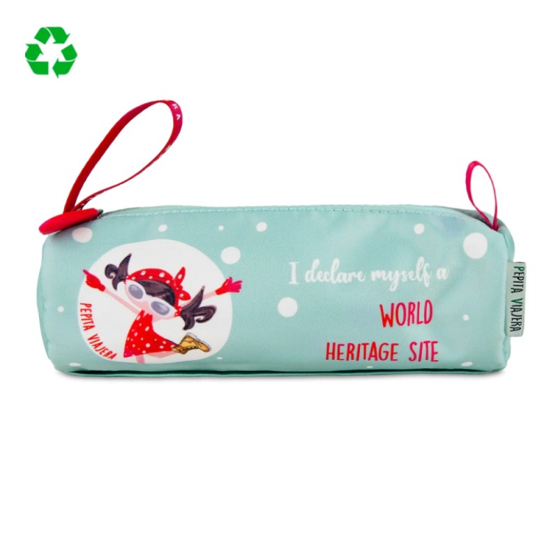 Pepita Viajera Κασετίνα Βαρελάκι World Heritage Collection Essentials Collection Μέντα 18x6εκ