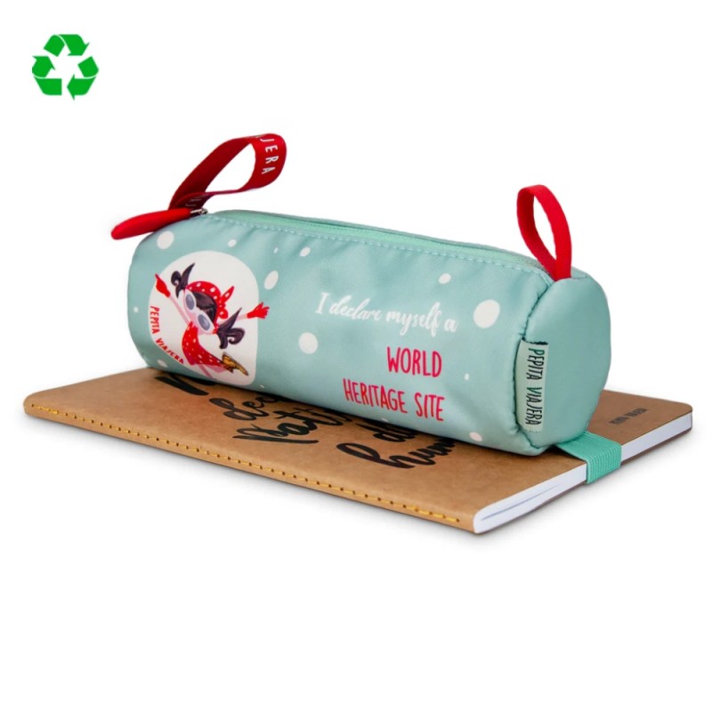 Pepita Viajera Κασετίνα Βαρελάκι World Heritage Collection Essentials Collection Μέντα 18x6εκ