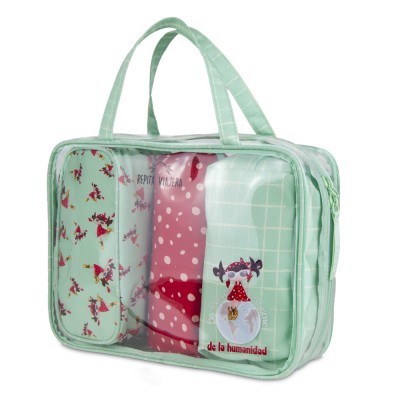 Pepita Viajera Νεσεσέρ Σετ 4τμχ ,World Heritage Collection-Essentials Collection 27x20,5x8,5εκ Pepita Viajera Νεσεσέρ Σετ 4τμχ ,World Heritage Collection-Essentials Collection 27x20,5x8,5εκ