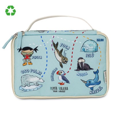 Pepita Viajera Ισοθερμική Τσάντα Φαγητού,Arctic Collection-Kids Collection, 17x24x6εκ Pepita Viajera Ισοθερμική Τσάντα Φαγητού,Arctic Collection-Kids Collection, 17x24x6εκ