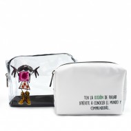 Pepita Viajera Νεσεσέρ Σετ 2τμχ Λευκό ,Endless Traveller Collection-Essentials Collection, 20x13x8εκ Pepita Viajera Νεσεσέρ Σετ 2τμχ Λευκό ,Endless Traveller Collection-Essentials Collection, 20x13x8εκ