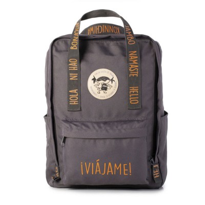 Pepita Viajera Σακίδιο Πλάτης Γκρι,Moodlife Travel Collection -Greetings Collection, 38,5Χ27,5Χ13,5εκ Pepita Viajera Σακίδιο Πλάτης Γκρι,Moodlife Travel Collection -Greetings Collection, 38,5Χ27,5Χ13,5εκ