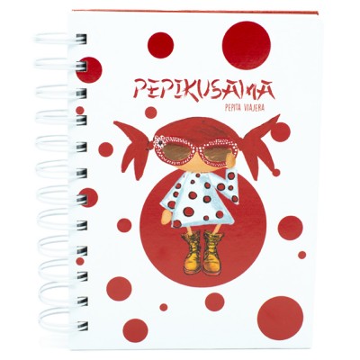 Pepita Viajera Τετράδιο με Σπιράλ A6 ,Pepikusama Collection-Artists Collections, 16,5x12εκ Pepita Viajera Τετράδιο με Σπιράλ A6 ,Pepikusama Collection-Artists Collections, 16,5x12εκ