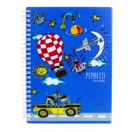 Pepita Viajera Τετράδιο με Σπιράλ Α5 ,Pepirizzi Collection-Artists Collections,21x14,8εκ Pepita Viajera Τετράδιο με Σπιράλ Α5 ,Pepirizzi Collection-Artists Collections,21x14,8εκ