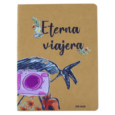 Pepita Viajera Σημειωματάριο ,Endless Traveller-Essentials Collections, 14,8x21εκ Pepita Viajera Σημειωματάριο ,Endless Traveller-Essentials Collections, 14,8x21εκ