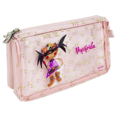 Pepita Viajera Νεσεσέρ-Κασετίνα με 3 Χώρους,Pepifrida Collection-Artists Collection, 22,5x13x5εκ Pepita Viajera Νεσεσέρ-Κασετίνα με 3 Χώρους,Pepifrida Collection-Artists Collection, 22,5x13x5εκ