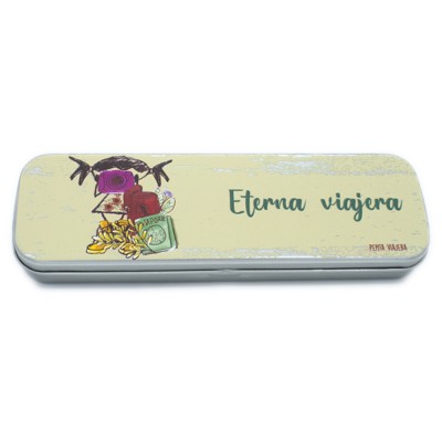 Pepita Viajera Κασετίνα Μεταλλική,Endless Traveller-Essentials Collection, 20x6x2,3εκ Pepita Viajera Κασετίνα Μεταλλική,Endless Traveller-Essentials Collection, 20x6x2,3εκ