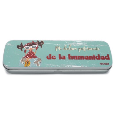 Pepita Viajera Κασετίνα Μεταλλική,World Heritage Collection-Essentials Collection, 20x6x2,3εκ Pepita Viajera Κασετίνα Μεταλλική,World Heritage Collection-Essentials Collection, 20x6x2,3εκ