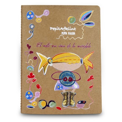 Pepita Viajera Σημειωματάριο A5,Pepitafklint Collection-Artists Collections, 14,8x21εκ Pepita Viajera Σημειωματάριο A5,Pepitafklint Collection-Artists Collections, 14,8x21εκ