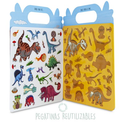Pepita Viajera Βιβλίο 3D με Αυτοκόλλητα ,Dinosaurs Collection-Kids Collection,23,5x30,5εκ Pepita Viajera Βιβλίο 3D με Αυτοκόλλητα ,Dinosaurs Collection-Kids Collection,23,5x30,5εκ