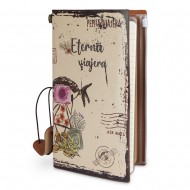 Pepita Viajera Σημειωματάριο με Δέσιμο και Θήκες ,Endless Traveller-Essentials Collections, 20,6x12,2x1,5εκ Pepita Viajera Σημειωματάριο με Δέσιμο και Θήκες ,Endless Traveller-Essentials Collections, 20,6x12,2x1,5εκ